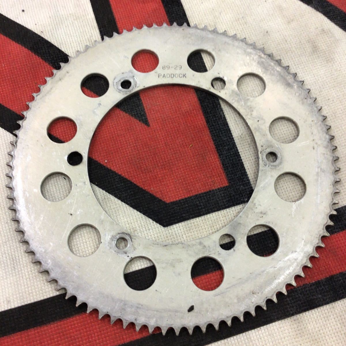 【中古】PADDOCK 219 スプロケット 89T拍卖