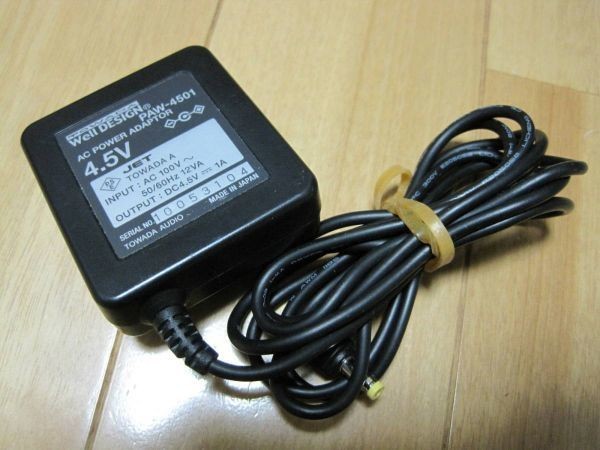 EDEC PROGRESS IN ENGLISH SDE-100 ACアダプター PAW-4501 4.5V 1A拍卖