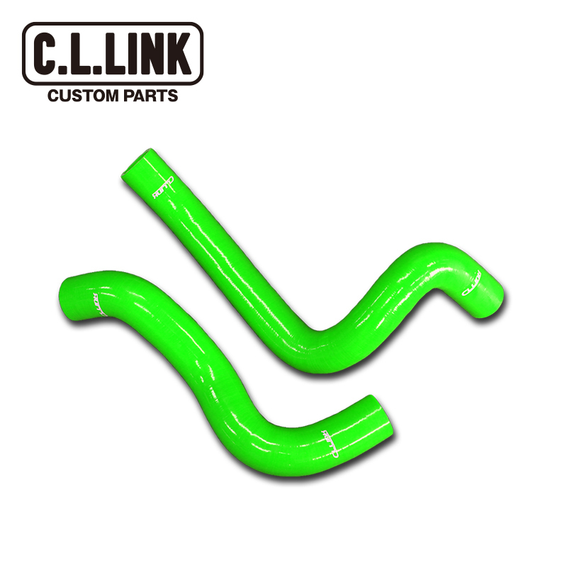 ジムニー シリコンインテークホース 2本セット JB64用 純正 ライトグリーン シーエルリンク拍卖