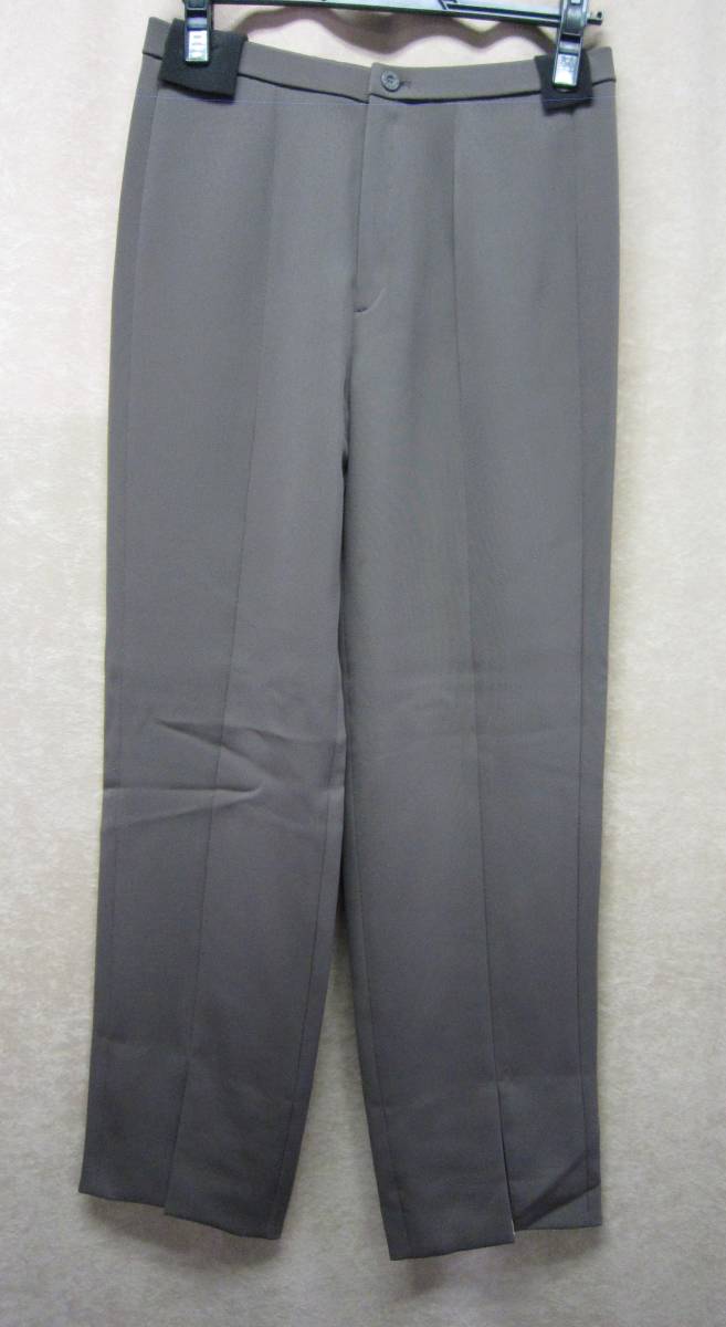 伊太利屋 GK ** スラックス《スソ裏レオパード》 wゴム ◆ 送料込み!【ブラウン】拍卖