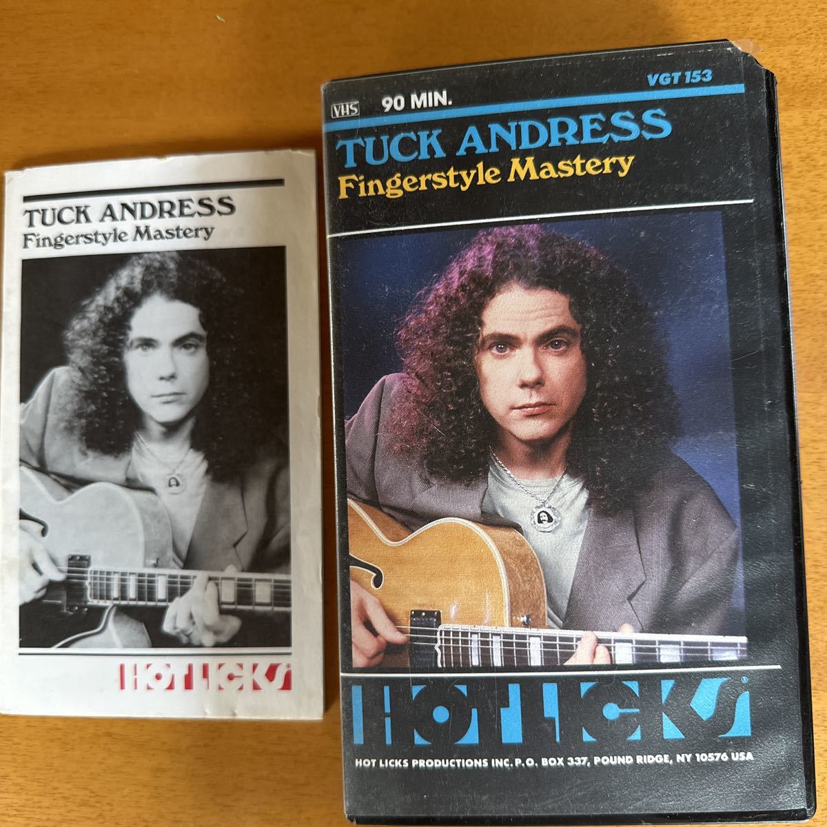 VHS 譜例集あり タック・アンドレス Tuck Andress Fingerstyle Mastery ジャズギター ギター教則拍卖