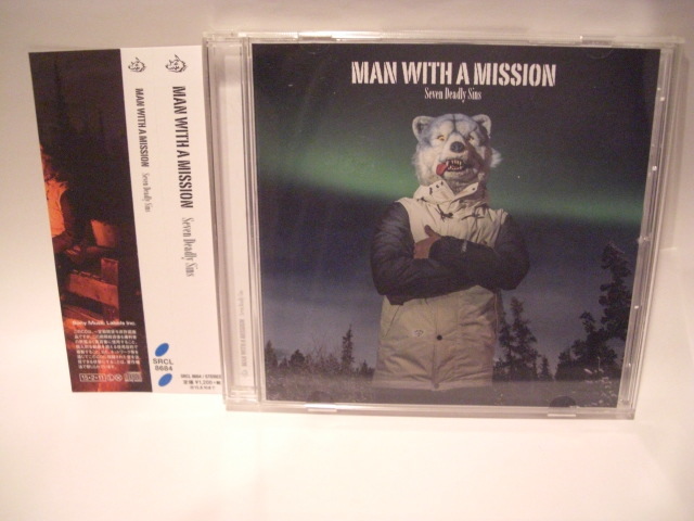 MAN WITH A MISSION【Seven Deadly Sins】帯付き拍卖