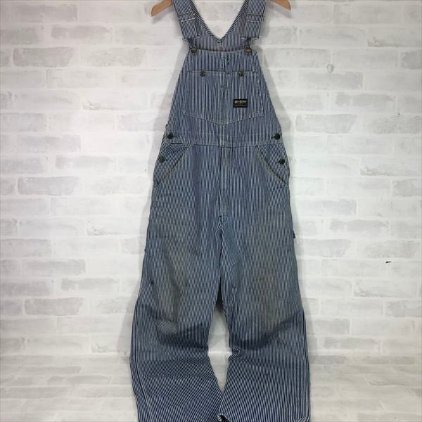 OshKosh オシュコシュ 70’s USA製 42Talon ヒッコリー オーバーオール SIZE: 30/4 ヴィンテージ MU632023060817拍卖