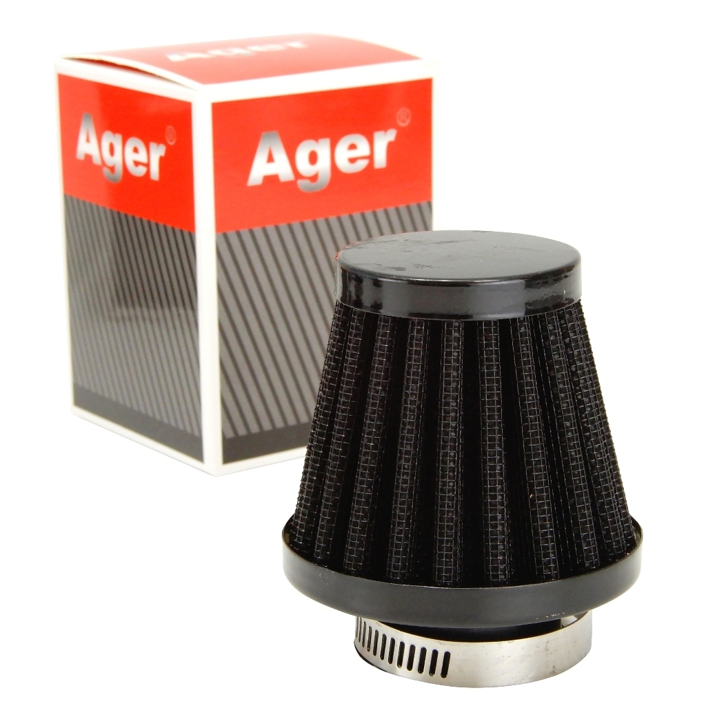 パワーフィルター 35mm 黒 ST50,AF62,AC06,DIO,JOG,RZ50,TZM50R,TZR50,JAZZ,C90,C50,ZZ,エイプ,カブ,ゴリラ,マグナ,CB400F拍卖