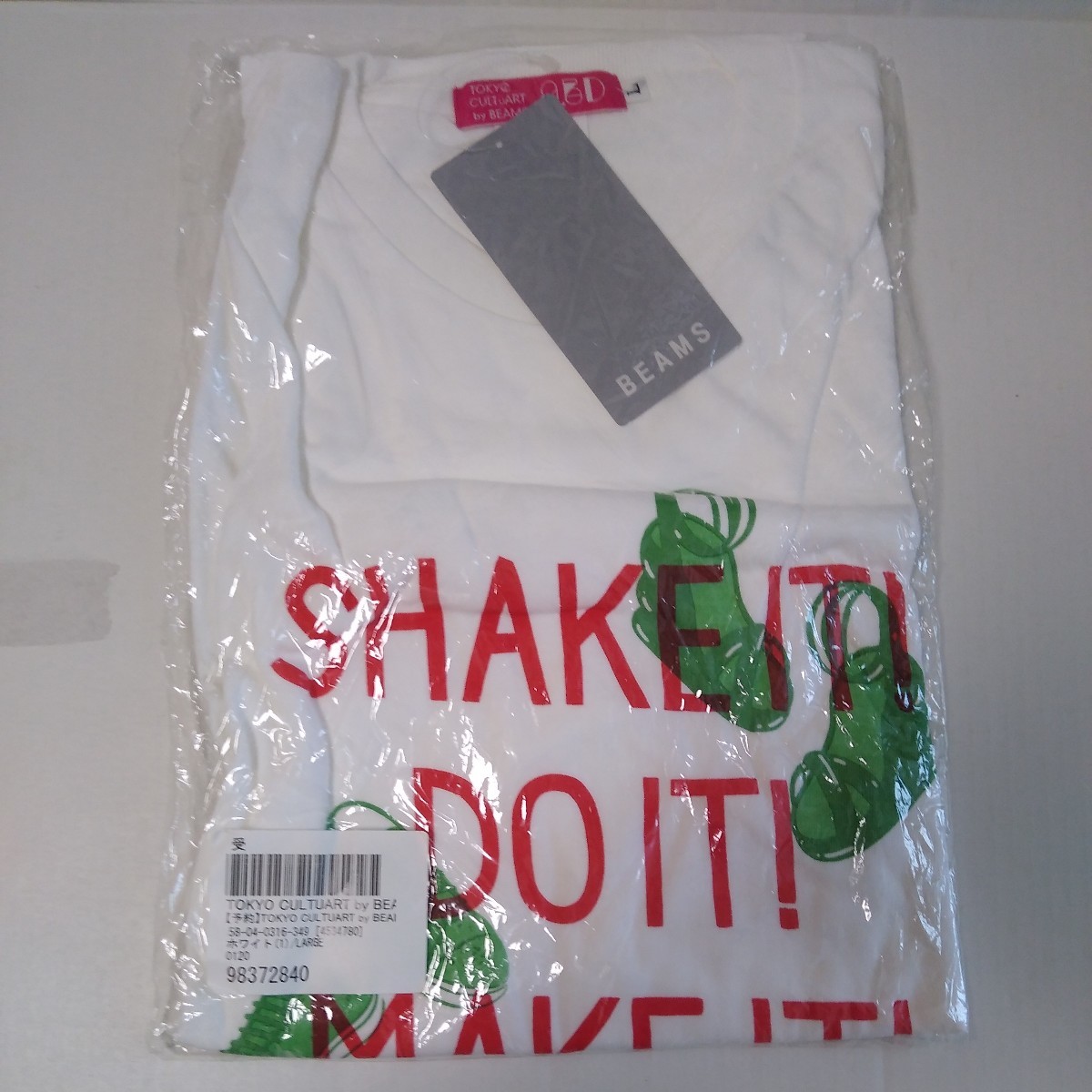 新品未開封■Negicco BEAMS コラボTシャツ Lサイズ拍卖