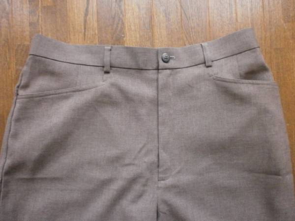 【新品】軽量スラックス●ブラウン●80-72●大きいサイズ拍卖