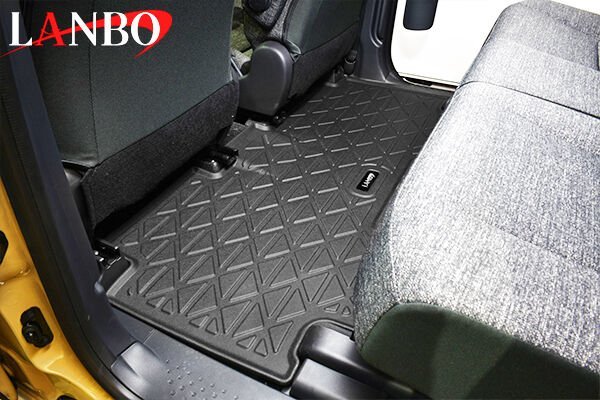 【M's】TOYOTA シエンタ MXPC10/15G MXPL10/15G LANBO 3Dフロアマット 後部席 5人乗り用 LM168 リアマット ガソリン車 ハイブリッド車 社外拍卖