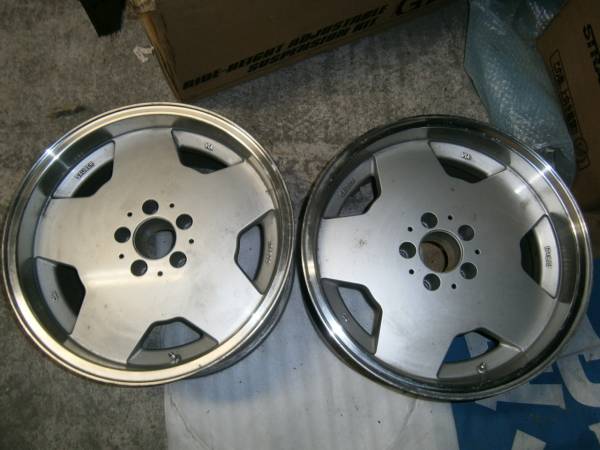 希少 当時物 レストアベース ザウバー ディッシュ ベンツ 560 9J +15 112 2本セット SAUBER拍卖