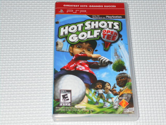 PSP★HOT SHOTS GOLF OPEN TEE 海外版 北米版★箱付・説明書付・ソフト付拍卖