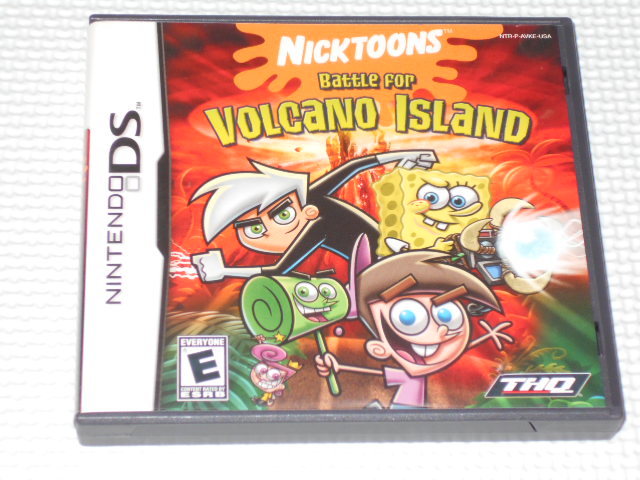 DS★NICKTOONS BATTLE FOR VOLCANO ISLAND 海外版 北米版★箱付・説明書付・ソフト付拍卖