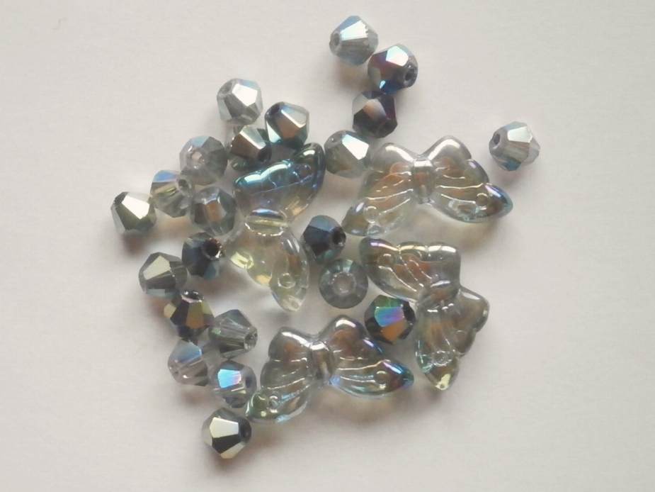 ガラスビーズ★蝶々★タイプ B★モスグリーン系★c拍卖