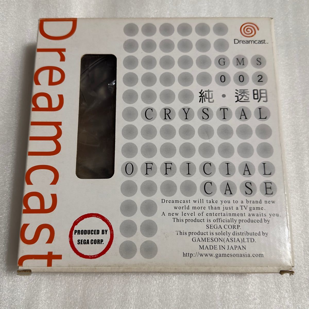 DC ドリームキャスト オフィシャルケース クリスタル(純・透明) GMS-002拍卖