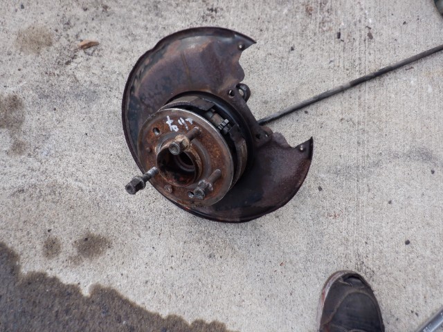 ベンツ 560SEL W126 左ハンドル 純正 右 リア ハブ ナックル 43240/A1拍卖