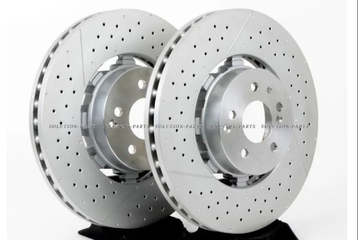 正規純正品 Mercedes-Benz AMG フロント ブレーキ ローター W204 W212 W218 C63 E63 CLS63 C E CLS クラス 2124210512 212-421-0512拍卖