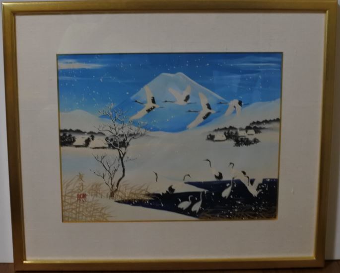 安い あいはら友子 雪景色 6号 希少 絵画 hritmk k0623拍卖