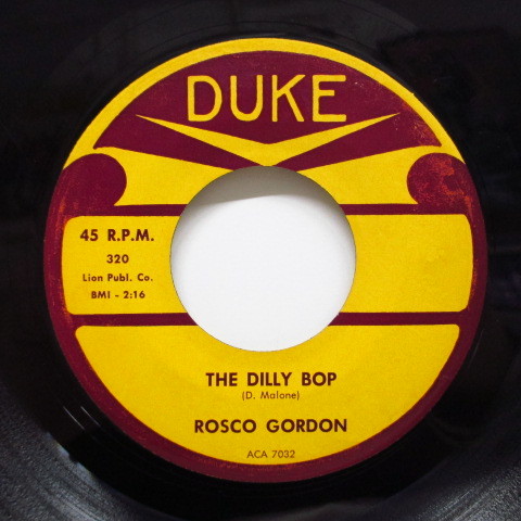 ROSCO GORDON-The Dilly Bop (Orig)拍卖