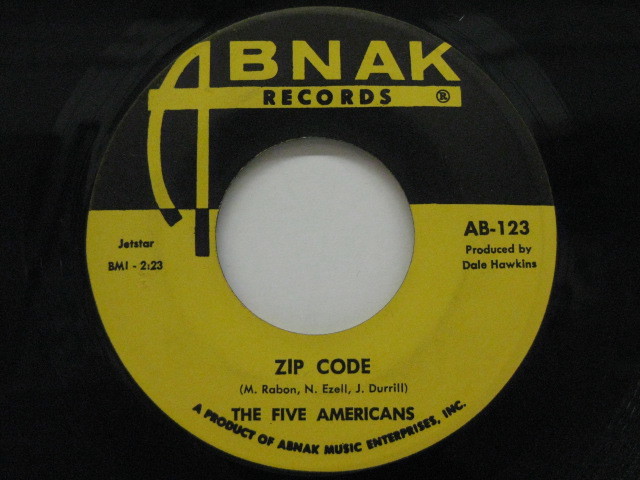FIVE AMERICANS-Zip Code / Sweet Bird Of Youth (US Orig.)拍卖