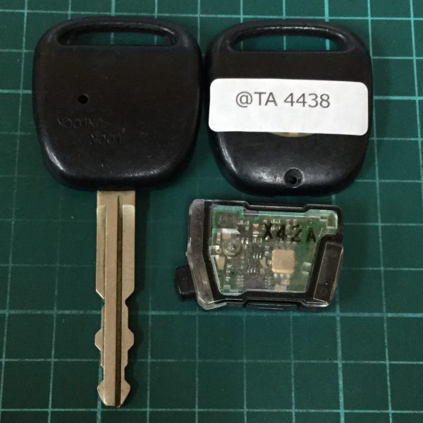 @TA4438 点灯無しトヨタ 純正 キーレス リモコン 1ボタン bB ウィッシュ イスト カルディナ MR-S ヴィッツ プリウス 等拍卖