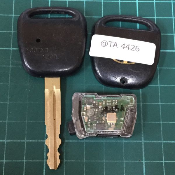@TA4426 点灯無しトヨタ 純正 キーレス リモコン 1ボタン bB ウィッシュ イスト カルディナ MR-S ヴィッツ プリウス 等拍卖