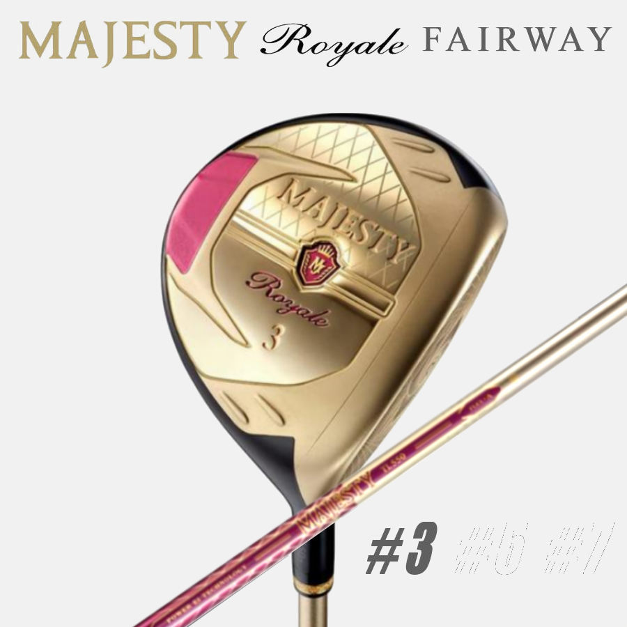 ★☆マジェスティ 2023 女性用 “ ROYALE ” 3W × MAJESTY LV550 (L) 新品☆★拍卖