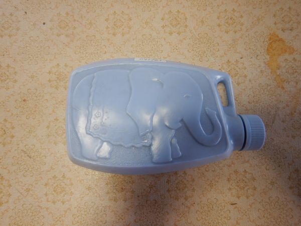 昭和レトロ 象さん 湯たんぽ 水色 ピジョン PIGEON 日本製 23X14D5CM MADE IN JAPAN拍卖