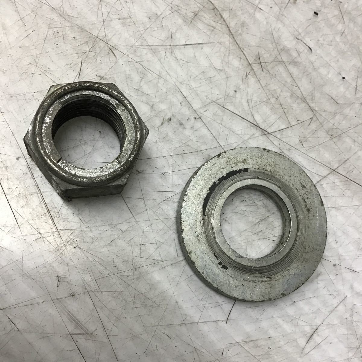 M05-39 スズキ アドレスV125S CF4MA リアホイール ナット ワッシャー 純正部品拍卖