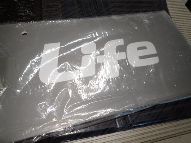 ホンダ ライフ 純正 マスコットナンバープレート 2枚拍卖