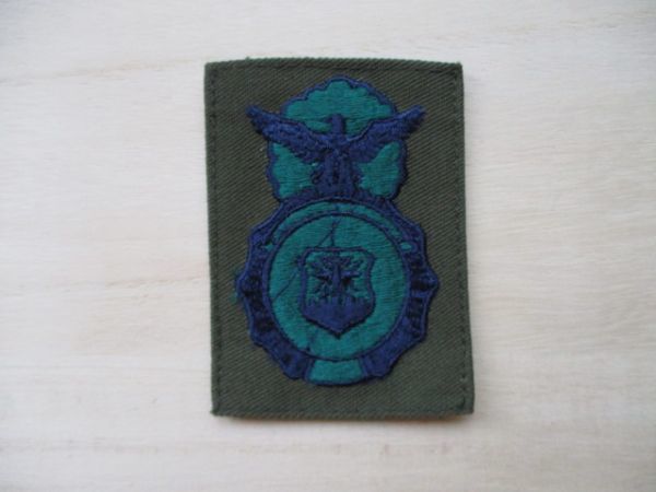 【送料無料】アメリカ空軍警備隊ir Force Security ForcesパッチSFワッペン/MP憲兵patchエアフォースAIR FORCE米空軍USAF米軍US M88拍卖