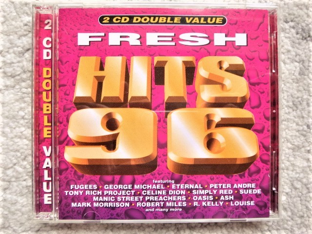B【 オムニバス洋楽 FRESH HITS 96 2枚組CD 】CDは4枚まで送料198円拍卖