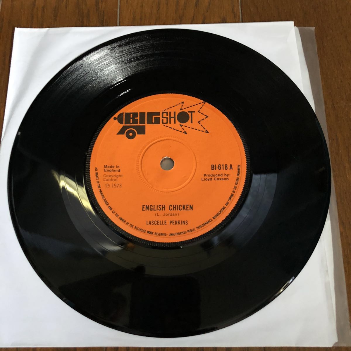 Rare 7インチ LASCELLE PERKS ナイスジャイブカバー ルイ ジョーダン ネタ物拍卖