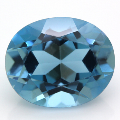 ブラジル産 天然ブルートパーズ 4.88ct オーバルカット ルース拍卖