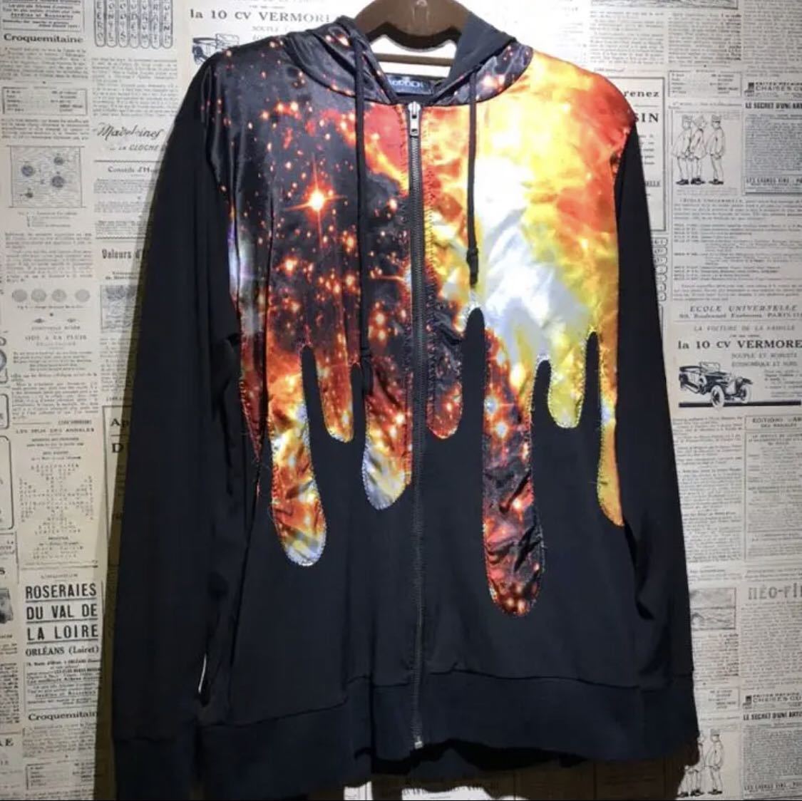 ankoROCK アンコロック ジップアップパーカー 宇宙 コスモ拍卖