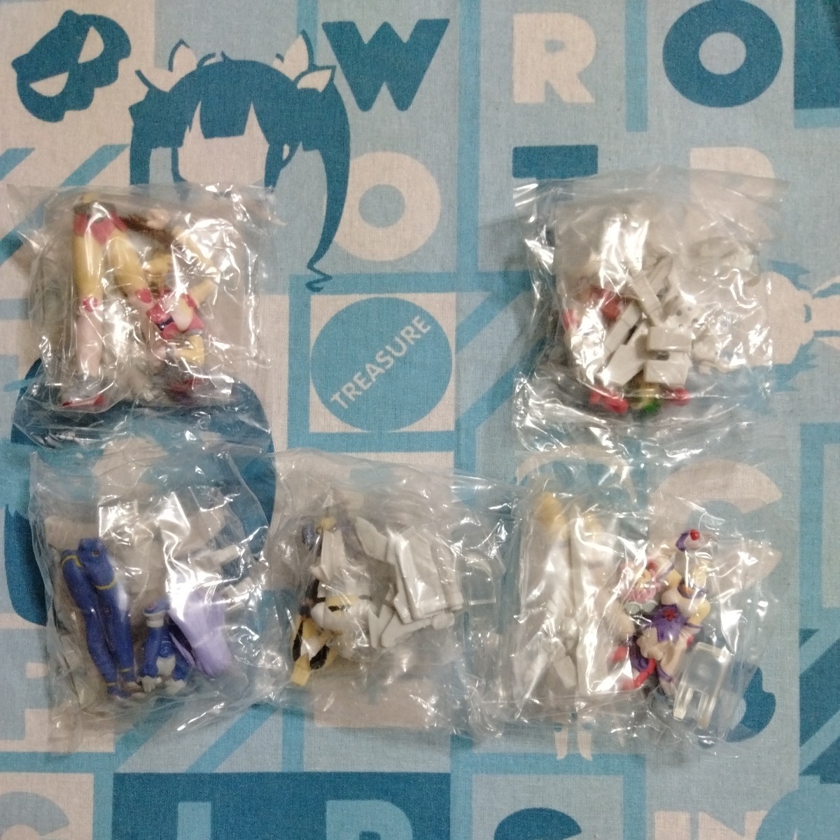 超重神グラヴィオン Zwei カプセル コレクション フィギュア 5種セット+付属パーツ 未開封新品 付属パーツ完成しません拍卖