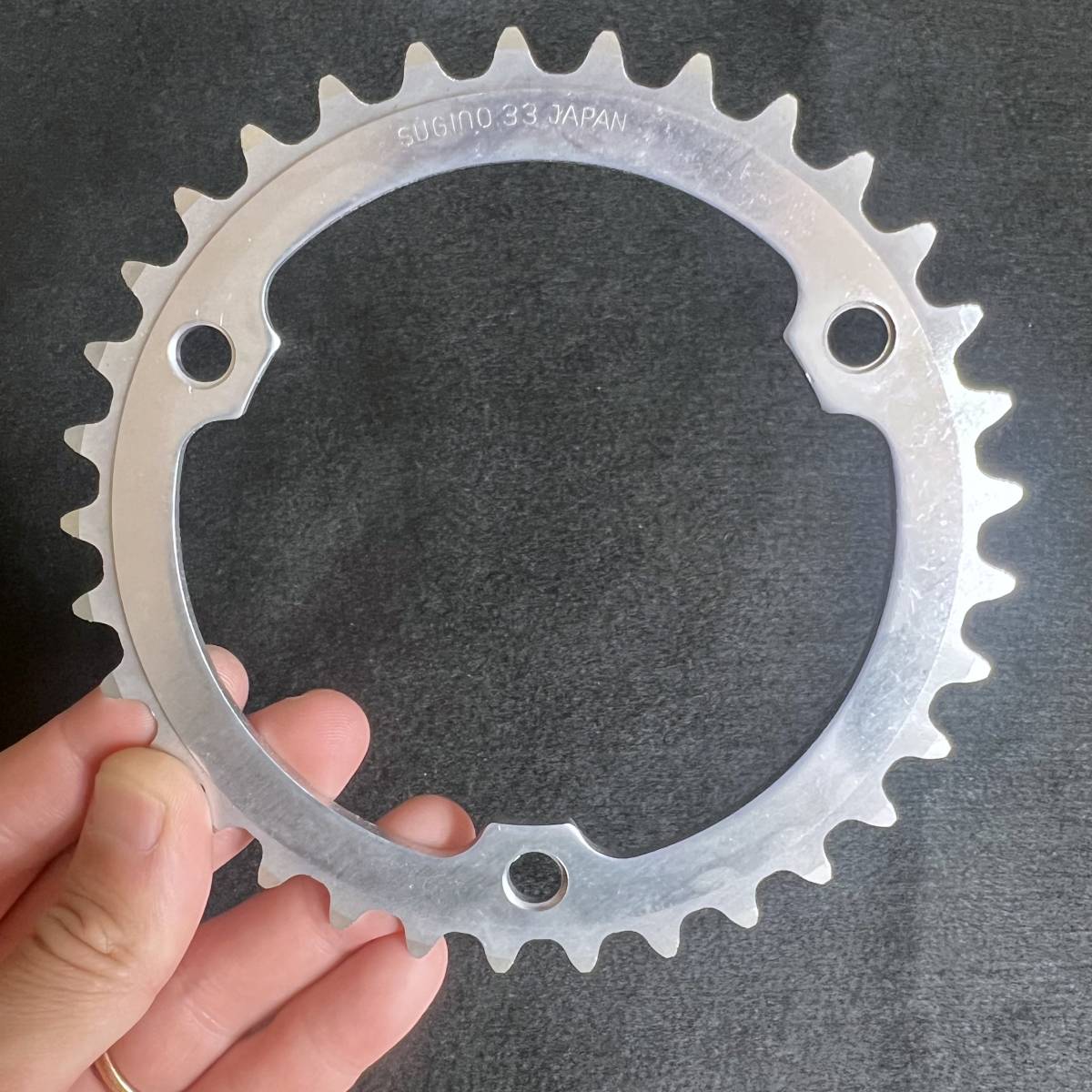 当時もの デッドストック 新品 SUGINO スギノマキシ用 MAXY インナー 33T チェーンリング ランドナー拍卖
