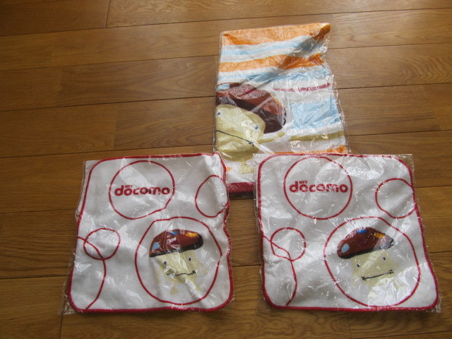 新品★ドコモハンドタオ2枚★フェイスタオル1枚★NTT★docomo★ 3枚セット拍卖