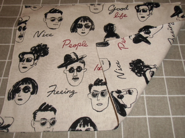 No.73 裏付ランチョンマット ハンドメイド 25x35 フェイス拍卖