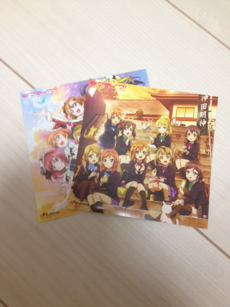 ラブライブ2期 HMV購入特典のジャケットステッカー拍卖