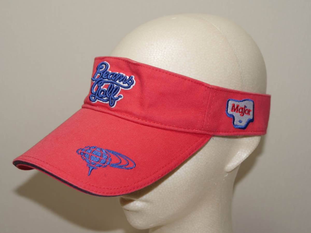 BEAMS GOLF レディースサンバイザー拍卖