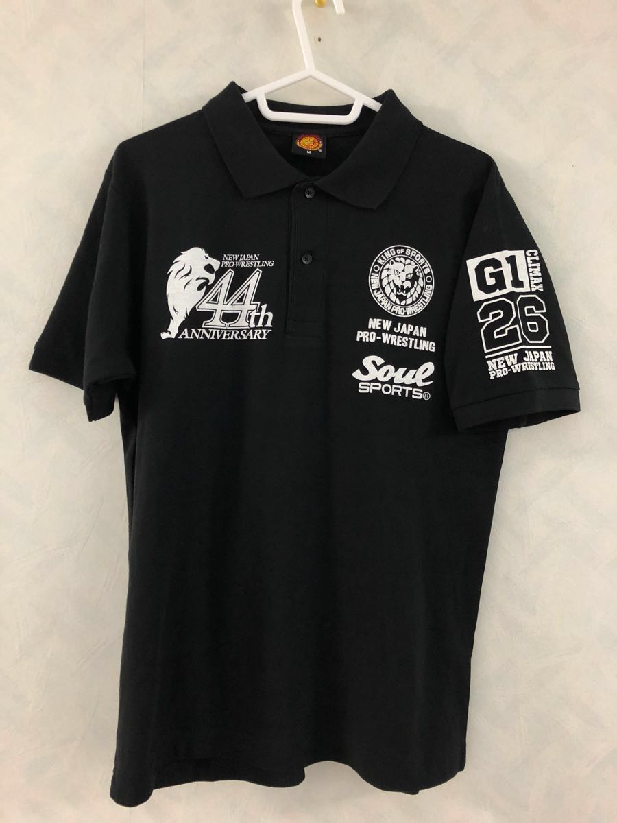 新日本プロレス ポロシャツ サイズM 44th ANNIVERSARY G1 CLIMAX Soul SPORTS NJPW 内藤哲也 オカダカズチカ 棚橋弘至 ケニーオメガ拍卖