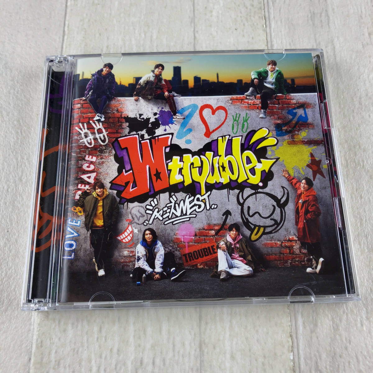 1C10 ジャニーズWEST W trouble 初回盤B拍卖