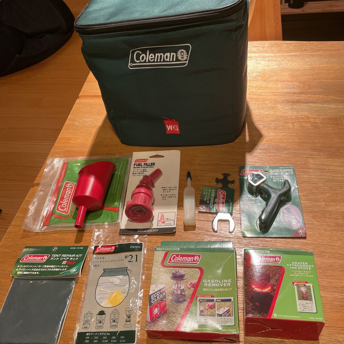 Coleman メンテナンス アクセサリーセット拍卖