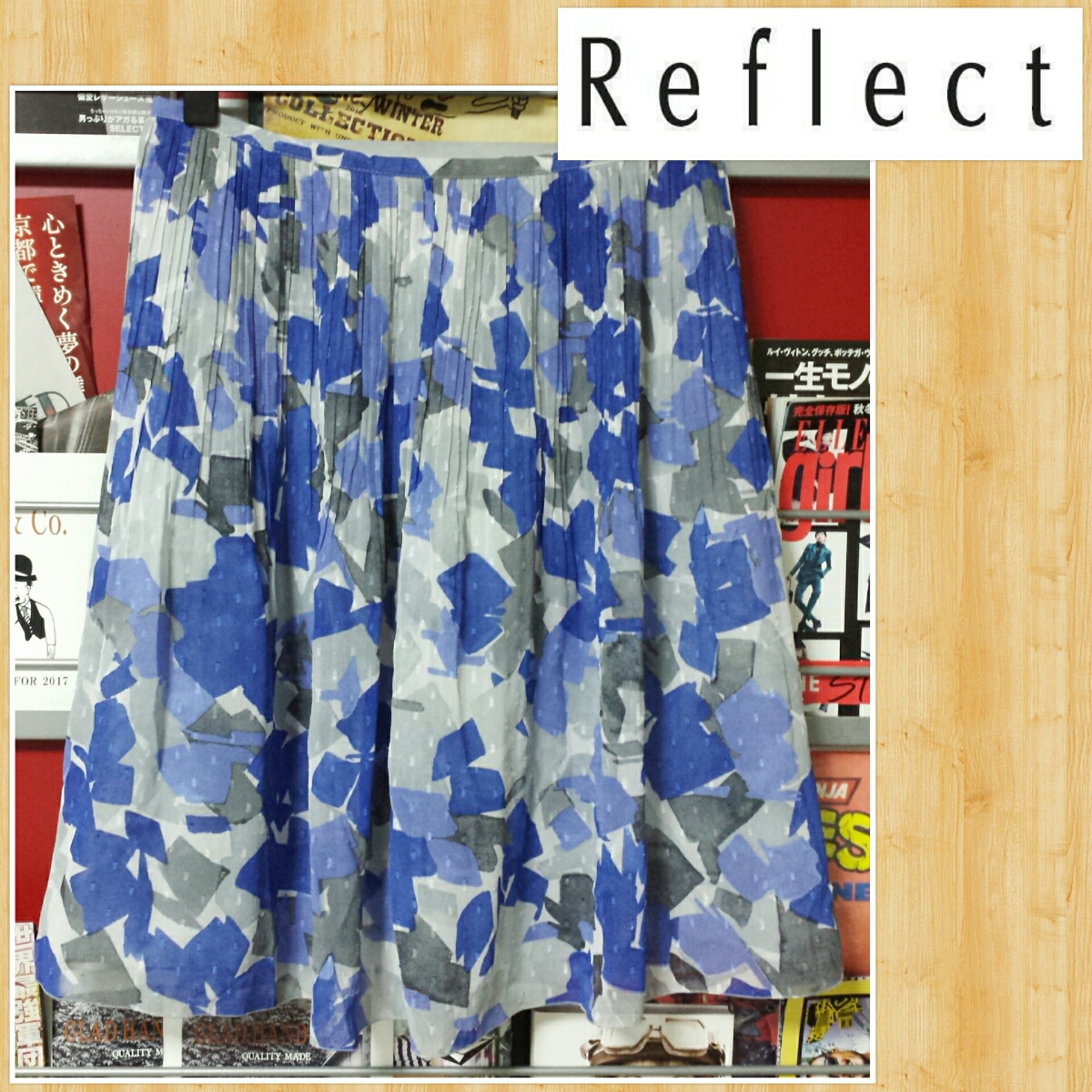 購入15000円 Reflect リフレクト プリーツスカート 美品 9拍卖