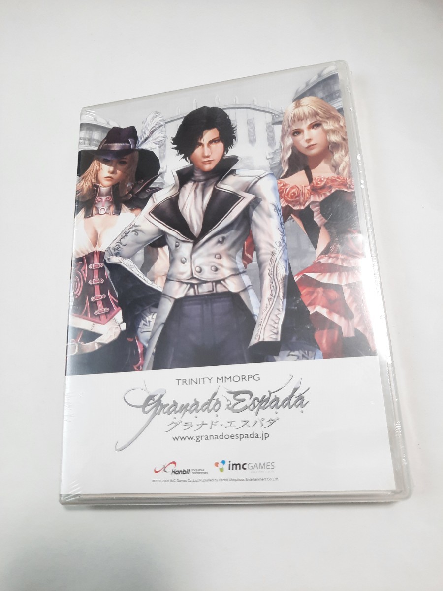 PC ゲーム グラナド・エスパダ DVD-ROM 未開封品 シュリンク入り 保管による僅かなへこみあり 0528拍卖