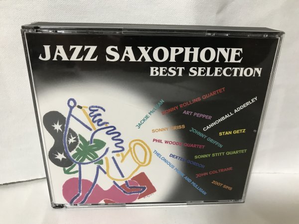 E471 国内CD2枚 ジャズ サックス名演集 JAZZ SAXOPHONE BEST SELECTION コルトレーン ロリンズ ペッパー アダレイ スティット拍卖