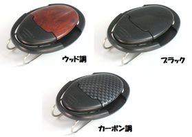 3色 サングラスホルダー(眼鏡)type2サンバイザーに装着 ブラック カーボン ウッド 黒 木目 サングラスクリップ 車内 オークリー レイバン拍卖