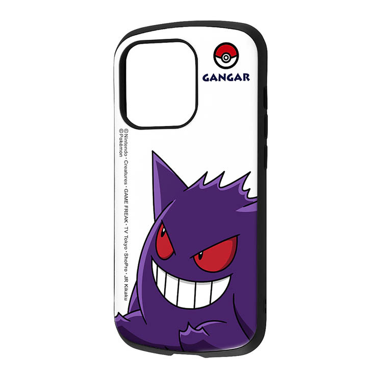 iPhone 14Pro スマホ ケース カバー ポケモン ゲンガー ポケットモンスター キャラクター グッズ 耐衝撃 ストラップホール拍卖