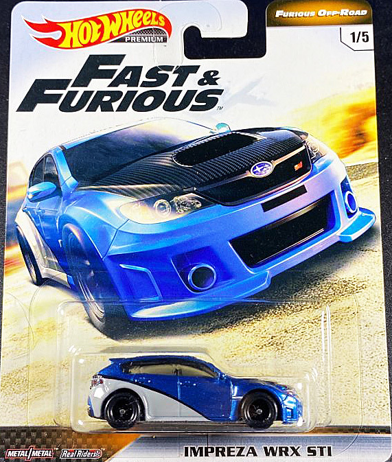 ■ホットウィール■スバル インプレッサ WRX STI(ワイルド・スピード)Hot Wheels SUBARU IMPREZA FAST & FURIOUS拍卖