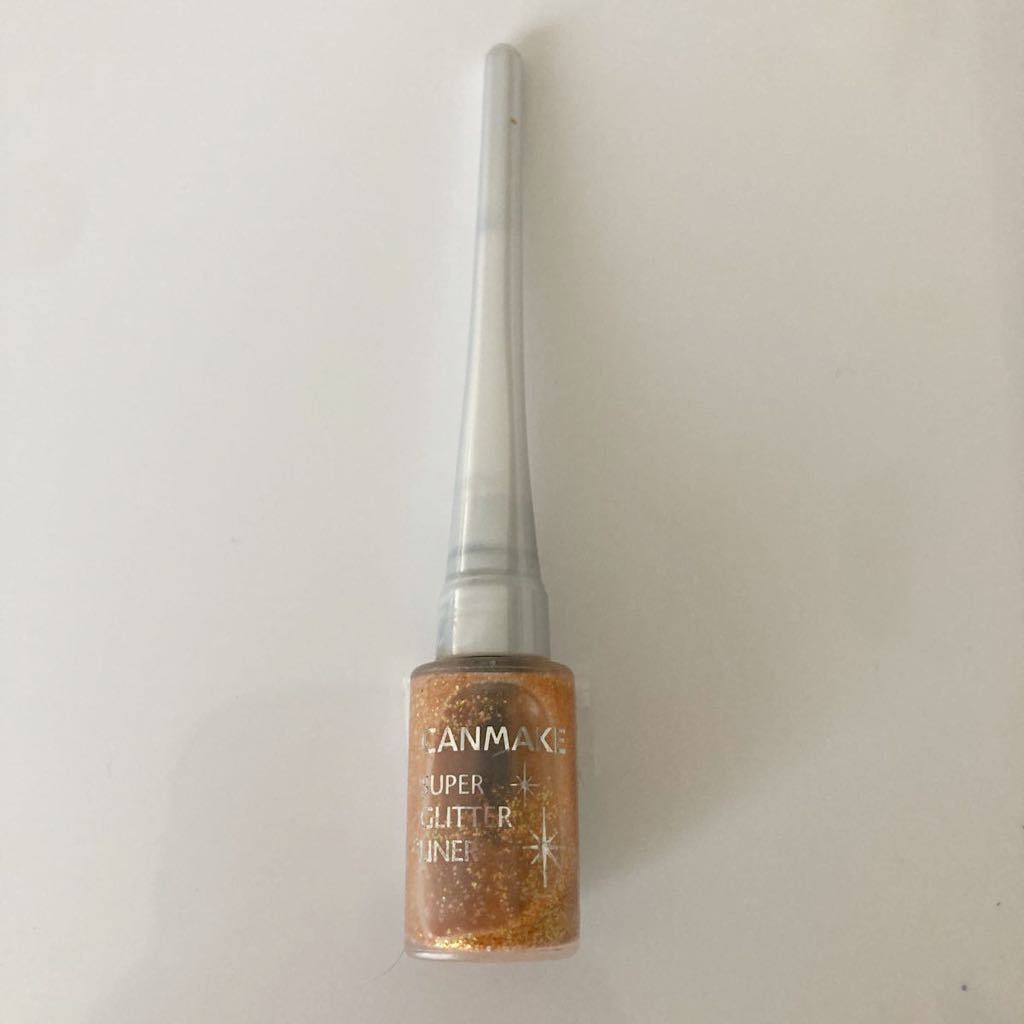 キャンメイク・スーパーグリッターライナー・03・ゴールドラメ・リキッドアイライナー拍卖