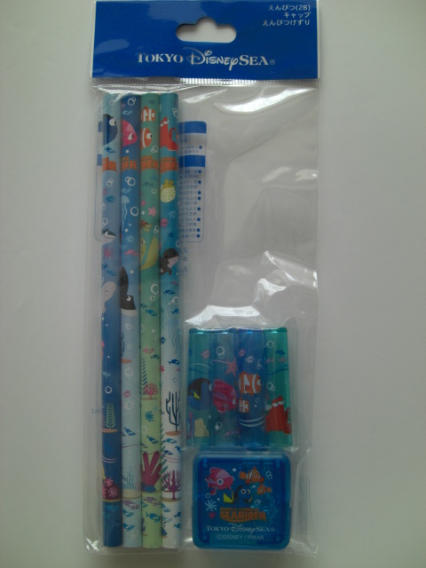 ★ディズニーリゾート えんぴつ キャップ えんぴつけずり 「ニモ&フレンズ・シーライダー」 オープン記念 ドリー拍卖