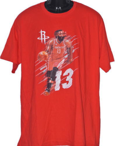 新品 即決 NBA ロケッツ ハーデン フォトTシャツ XLサイズ 送料込&値引き拍卖